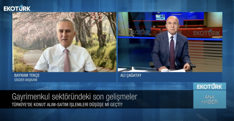 Bayram Tekçe, EKOTÜRK TV Ana Haber'de uluslararası yatırımcıya konut satışını değerlendirdi.