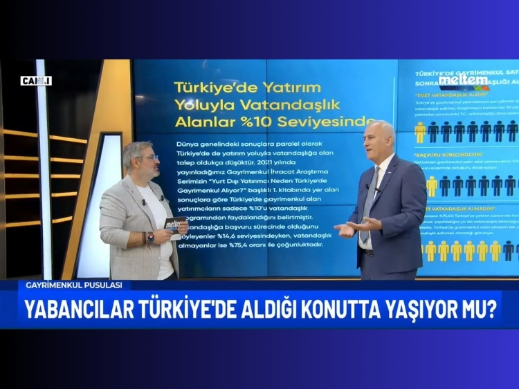 Bayram Tekçe Discussed the Current Status of Real Estate Service Exports and Presented Recommendations for the Sector’s Development